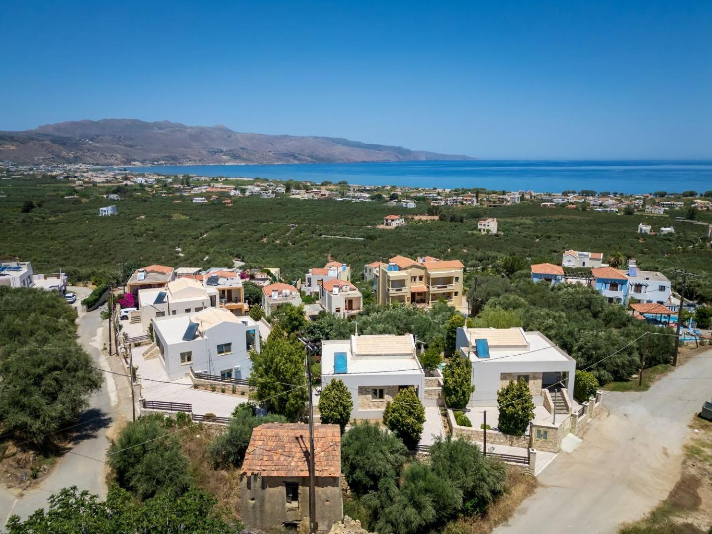 Villa With Private Pool Chania Sense Of Dream Villas Tavronitis  Ngoại thất bức ảnh